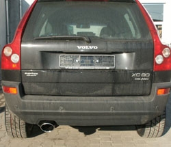 FOX Nerezový výfuk | Zadní tlumič - Volvo XC90, T6, 2002-0, VO070001-367