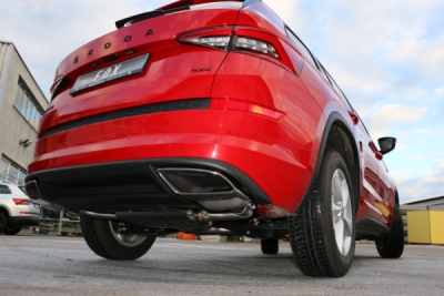 Škoda Kodiaq 4x4 - RS-Optik koncový tlumič výfuku pravý/levý FOX SK120035-TLP