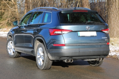 VW Tiguan II Diesel - 4motion - výjezd koncového tlumiče vpravo/vlevo FOX SK120025-290