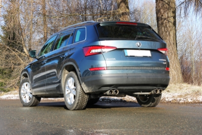 VW Tiguan II Diesel - 4motion - výjezd koncového tlumiče vpravo/vlevo FOX SK120025-290