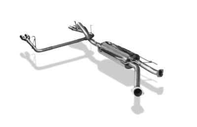 FOX Nerezový výfuk | Zadní tlumič - Toyota Land Cruiser (J20), 4.5D, 2007-0, TO054003-048