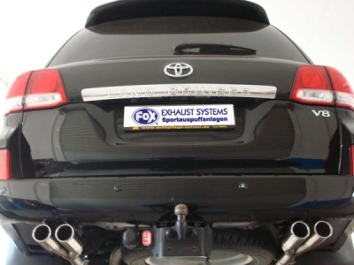 FOX Nerezový výfuk | Zadní tlumič - Toyota Land Cruiser (J20), 4.5D, 2007-0, TO054003-048