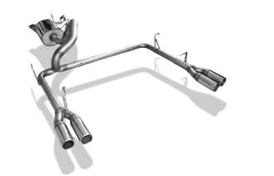 FOX Nerezový výfuk | Zadní tlumič - Toyota Land Cruiser (J20), 4.5D, 2007-0, TO054003-048