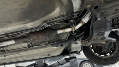 Audi A2 - 1,4l TDI 55kW Vhodné přední potrubí s flexi dílem FOX AU040020-VR1