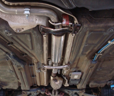FOX Nerezový výfuk | Přední tlumič - Volkswagen Lupo (6X), 1.6 GTI, 1997-2005, VW090020-VSD