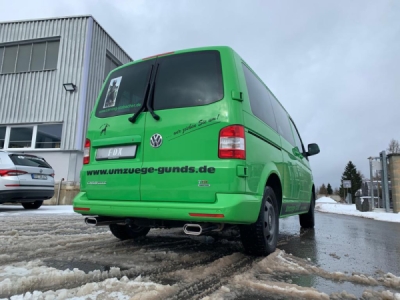 VW Bus T5/ T6 4motion výstupní tlumič výfuku vpravo/vlevo - 160x8 FOX VW131054-597
