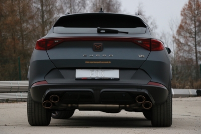 CUPRA Formentor 4x4 - VZ5 koncový tlumič s 2 výfukovými ventily FOX CU100015-348K