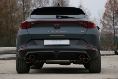 CUPRA Formentor 4x4 - VZ5 koncový tlumič s 2 výfukovými ventily FOX CU100015-348K