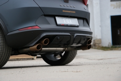 CUPRA Formentor 4x4 - VZ5 koncový tlumič s 2 výfukovými ventily FOX CU100015-348K