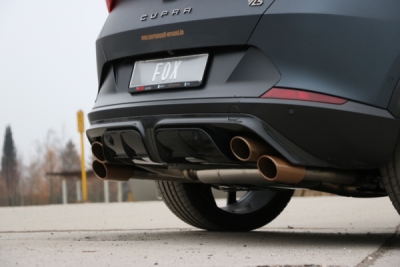 CUPRA Formentor 4x4 - VZ5 koncový tlumič s 2 výfukovými ventily FOX CU100015-348K