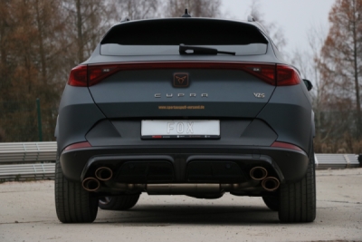 CUPRA Formentor 4x4 - VZ5 koncový tlumič s 2 výfukovými ventily FOX CU100015-348K