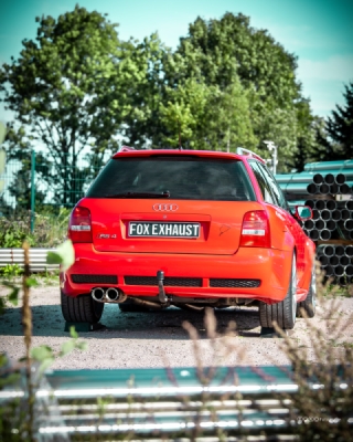 Audi RS4 B5 koncový tlumič výfuku - 2x90 Typ 24 FOX AU060142-272