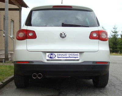 FOX Nerezový výfuk | Zadní tlumič - Volkswagen Tiguan (5N), 2.0 TFSi, 2007-2016, VW200011-150