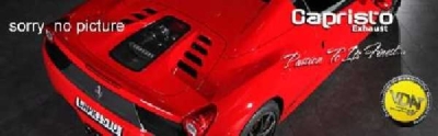 Tlumič výfuku s regulátorem a rovnými, leštěnými nerezovými a karbonovými koncovkami CAPRISTO CAP-02BM-074-03-010