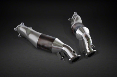 Sportovní downpipe (L/R) se sportovními katalyzátory 100cpi CAPRISTO CAP-02NI-095-03-004