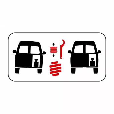 Podvozková sada s nastavitelnými tlumiči a zadními pružinami | Twin Monotube Projekt | zvýšení světlé výšky | VW-SEN-LIFT-ADJUST