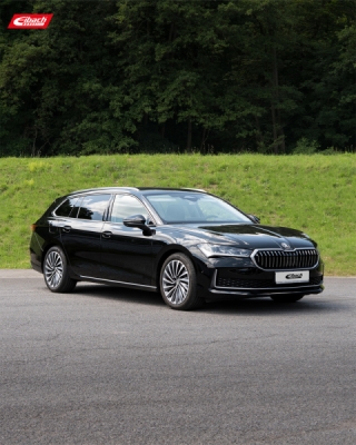Škoda Superb 4 a sada pružin Eibach Pro Kit