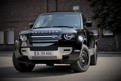 Twin-Monotube-Projekt AT1 černá matná, ochranný prstenec 9×20" 5×120 (Landrover Defender)