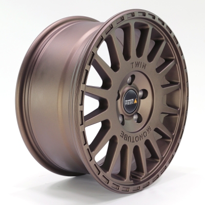 Twin-Monotube-Projekt AT2 bronzová - 8×18" 5×120 (VW Crafter + T5 / T6 / T6.1, MAN TGE)