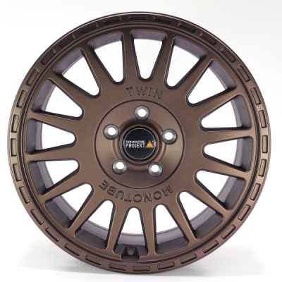 Twin-Monotube-Projekt AT2 bronzová - 8×18" 5×120 (VW Crafter + T5 / T6 / T6.1, MAN TGE)