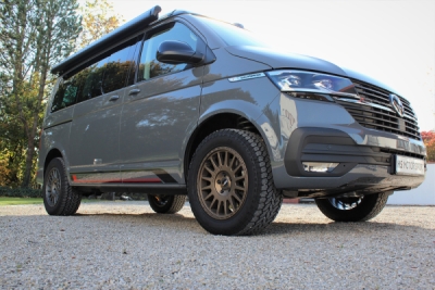 Twin-Monotube-Projekt AT2 bronzová - 8×18" 5×120 (VW Crafter + T5 / T6 / T6.1, MAN TGE)