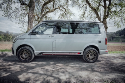 Twin-Monotube-Projekt AT2 bronzová - 8×18" 5×120 (VW Crafter + T5 / T6 / T6.1, MAN TGE)