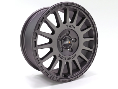 Twin-Monotube-Projekt AT2 šedá - 8×18" 5×120 (VW Crafter + T5 / T6 / T6.1, MAN TGE)