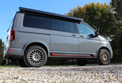 Twin-Monotube-Projekt AT2 šedá - 8×18" 5×120 (VW Crafter + T5 / T6 / T6.1, MAN TGE)