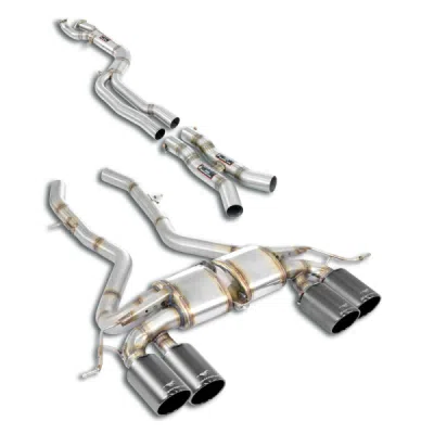 J-Pipe Race Package - completeDeletes the secondary catalytics + OPFs + mid resonator Supersprint 527730