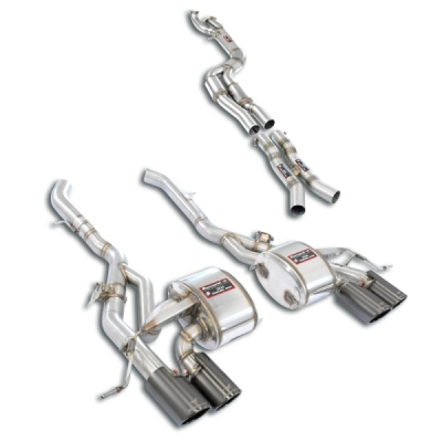 J-Pipe Touring Package - completeDeletes the secondary catalytics + mid resonators Supersprint 527780