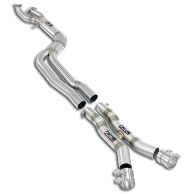 J-Pipe Race PackageDeletes the secondary catalytics + mid resonatorsAccepts the Std - Oem muffler Supersprint 527750
