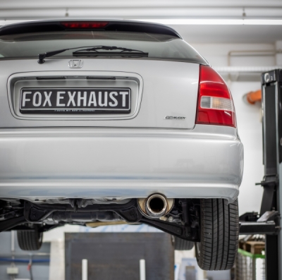 Honda Civic 6 - EJ9 Hatchback Endschalldämpfer - 1x90 Typ 24