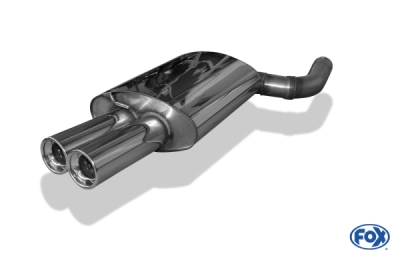 FOX Nerezový výfuk | Zadní tlumič - BMW 5-Series (E60/61), 545i, 2003-2010, BM032112-072