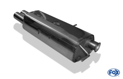 FOX Nerezový výfuk | Zadní tlumič - Peugeot 307, 1.6 16V, 2001-2009, PE031002-068