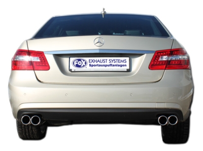 FOX Nerezový výfuk | Zadní tlumič - Mercedes-Benz E-Class (W212), E300 CDI, 2009-0, MB043033-126
