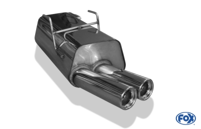 FOX Nerezový výfuk | Zadní tlumič - Rover 75 , 2.0 V6, 1998-2006, RO090002-068