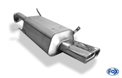 FOX Nerezový výfuk | Zadní tlumič - Mitsubishi Carisma (DA), 1.9D, 1995-2006, MI070011-593