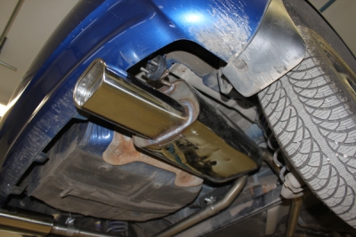 FOX Nerezový výfuk | Zadní tlumič - Hyundai Accent III (MC), 1.6 GLS, 2005-2011, HY022003-593