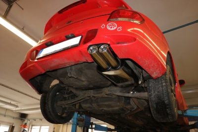 FOX Nerezový výfuk | Zadní tlumič - Hyundai Coupe (RD), 2.0 16V, 1996-2002, HY071002-068