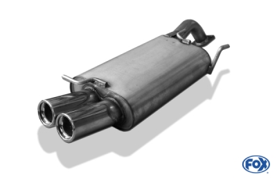 FOX Nerezový výfuk | Zadní tlumič - Hyundai Coupe (RD), 2.0 16V, 1996-2002, HY071002-068