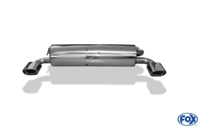 FOX Nerezový výfuk | Zadní tlumič - Toyota RAV 4 II, 2.2 D-4D, 2000-2006, TO111013-593