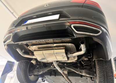 VW Passat B8 GTE Finální tlumič výfuku - neviditelné výfuky FOX VW025005-001