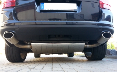 FOX Nerezový výfuk | Zadní tlumič - Porsche Cayenne (955), 4.5, 2002-2007, PO100003-351