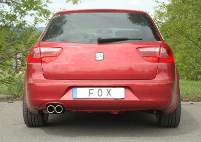 FOX Nerezový výfuk | Zadní tlumič - Seat Exeo (3R), 2.0 TDi, 2009-2014, SE090022-130