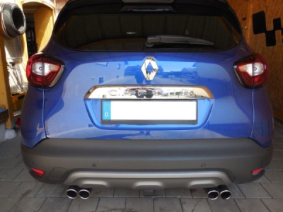 FOX Nerezový výfuk | Zadní tlumič - Renault Captur , 9 TCe 90, 2013-0, RE180013-128