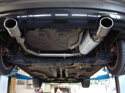 FOX Nerezový výfuk | Zadní tlumič - Peugeot 207, 1.6 HDI, 2007-2015, PE022013-347