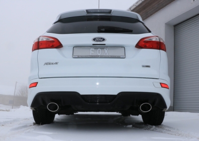 FOX Nerezový výfuk | Zadní tlumič - Ford Focus III, 1.0 EcoBoost, 2012-0, FO032123-347
