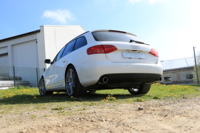 Audi A4/A5 typ B8 - 2,0l TFSI koncový tlumič výfuku pravý/levý sin FOX AU120093-133