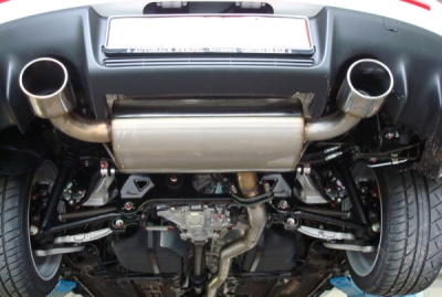FOX Nerezový výfuk | Zadní tlumič - Mitsubishi Lancer Evolution X, 2.0 16V EVO, 2008-0, MI143003-349