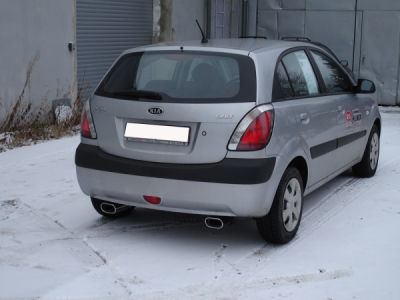 FOX Nerezový výfuk | Zadní tlumič - Kia Rio II (JB), 1.6 CVVT, 2005-2011, KI031013-593